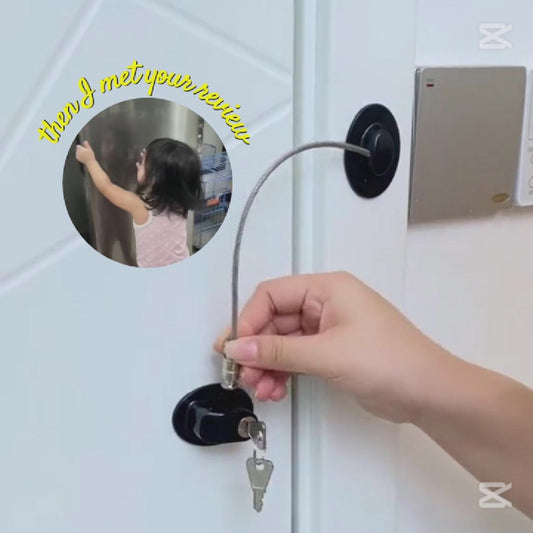 Verrou de Sécurité Anti-Enfant avec Clé